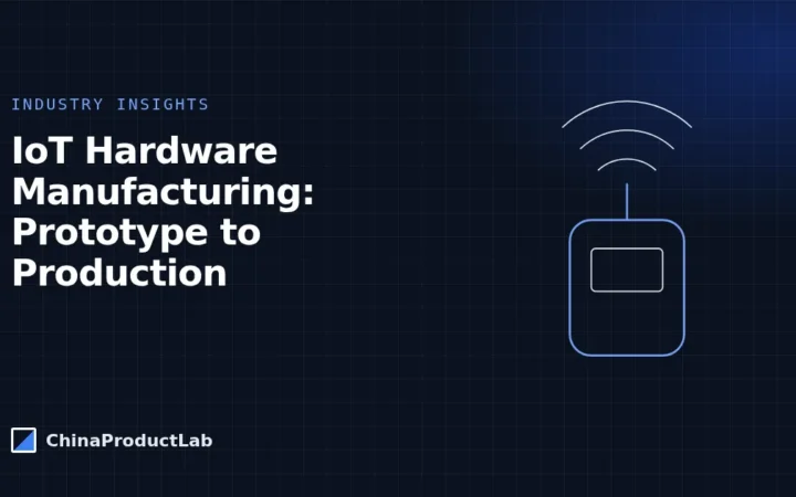 IoT Hardware Manufacturing: From Module Prototype to Mass Production