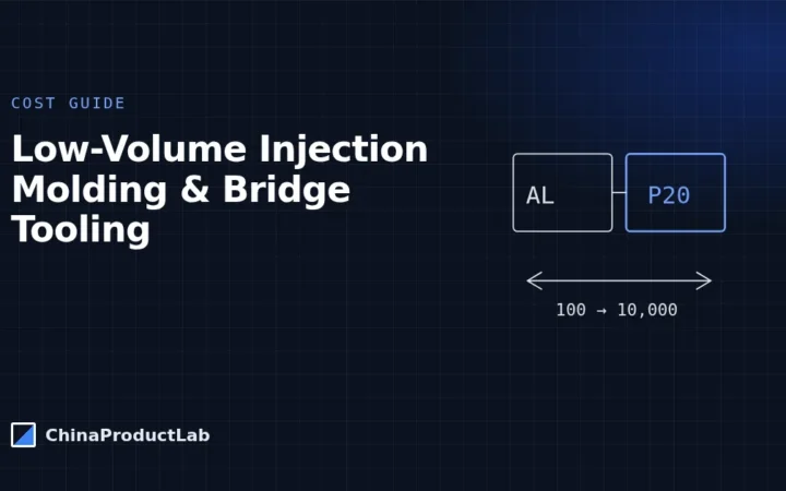 Low-Volume Injection Molding with Aluminum and Bridge Tools