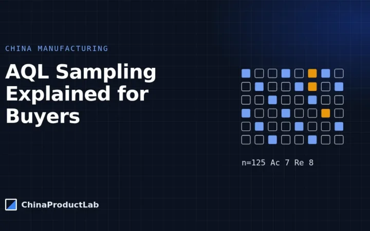 AQL Sampling Explained: How Pre-Shipment Inspection Decides Pass or Fail
