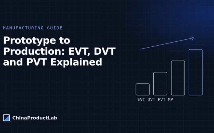 From Prototype to Production: EVT, DVT and PVT Explained