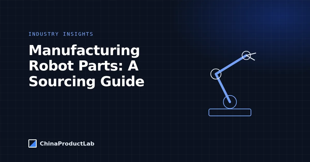 Manufacturing Robot Parts: Frames, Joints, Enclosures and Electronics