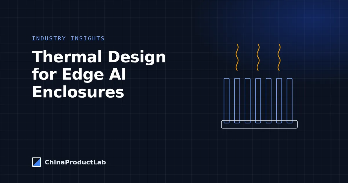 Thermal Design Basics for Edge AI Enclosures