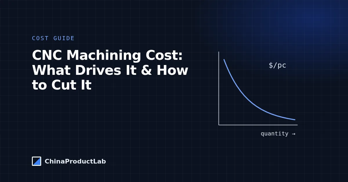 What Drives the Cost of CNC Machined Parts (and How to Reduce It)