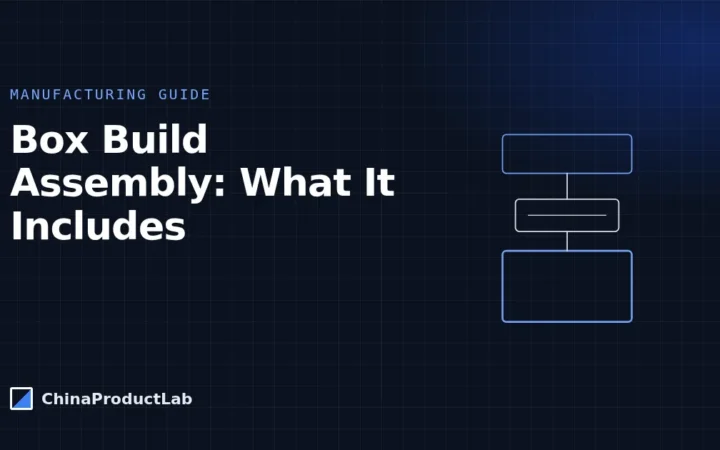 Box Build Assembly: What It Includes and How to Specify It