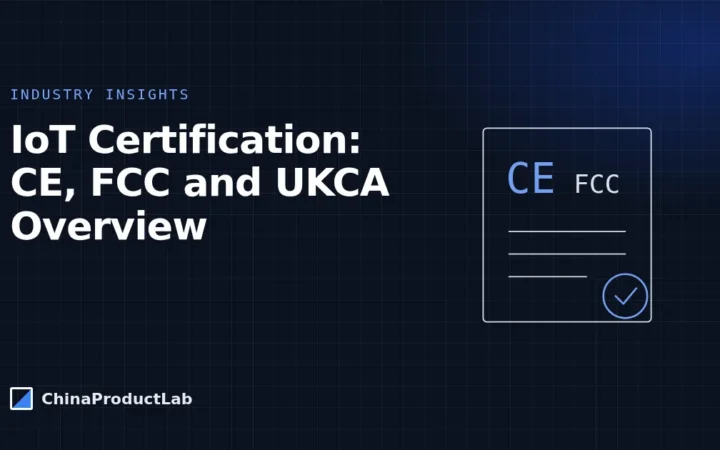 Certification for Connected Devices: CE, FCC and UKCA Overview for Buyers