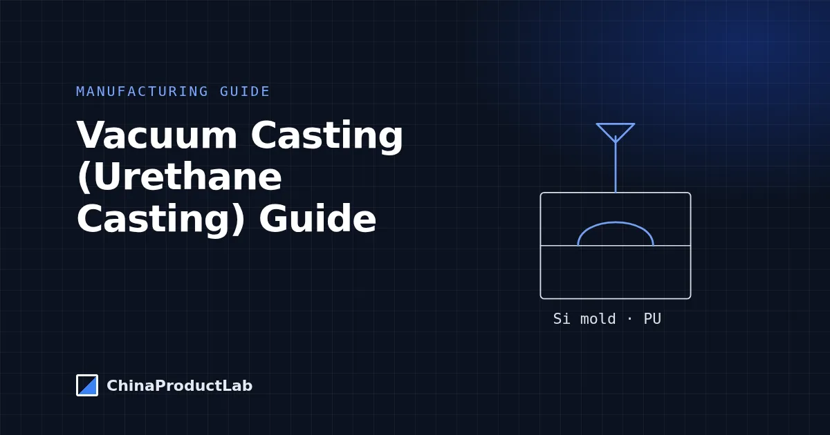 Vacuum Casting (Urethane Casting): When to Use It