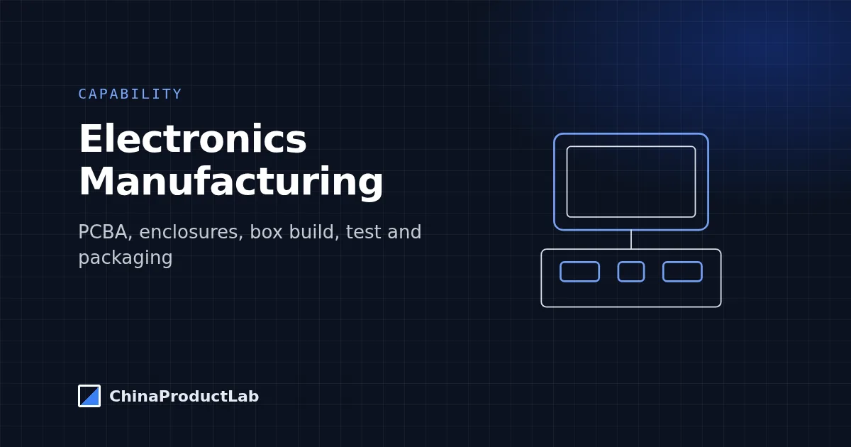 Electronics Manufacturing